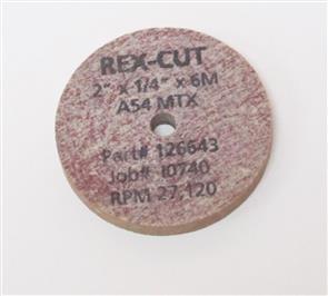 REXCUT Grinding Wheel T1  50x 6.0x 6mm A 36MTX