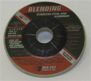 REXCUT D/C Grinding Disc T27 115x6.0x22mm A80 GFX
