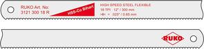 RUKO 312130018R Hacksaw Blade 300 x 13 18T Cobihart