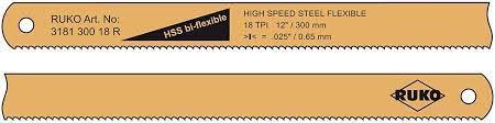 RUKO 318130018R Hacksaw Blade 300 x 13 18T Bi-Flex