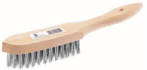 FECIN Hand Brush Inox 4Row w Handle  S430BI