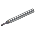 MITSUBISHI End Mills MS2MRBD0300R050 3.0mm Mstar, 2 Flute, Medium, Corner R' 0.5mm