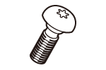 MITSUBISHI Spare Parts DC0520T Screw