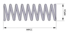 MITSUBISHI Spare Parts Others DCS1 Spring