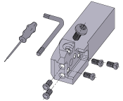 MITSUBISHI Grooving GYHR2525M00-M25R Modular Holder (Right Hand)