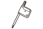 MITSUBISHI Spare Parts TKY15F Wrench / Driver Torx Flag Key #15