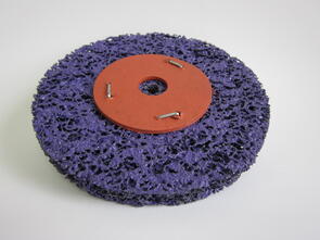 SAN Strip & Clean Disc Purple 150mm Washered