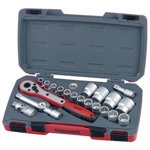 TENG Socket Set 1/2" Drive REG 21pce T1221