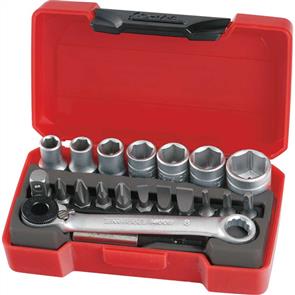 TENG Socket Set (Mini) 1/4" Drive 20pce T1420
