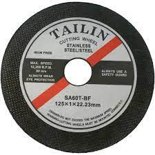 TAILIN Cut Off Disc 125x1.0mm A60T 2.0G 255C
