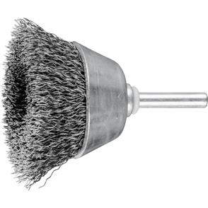 PFERD Shank Mounted Cup Brush, Crimped TBU 5010/6 Steel 0,30