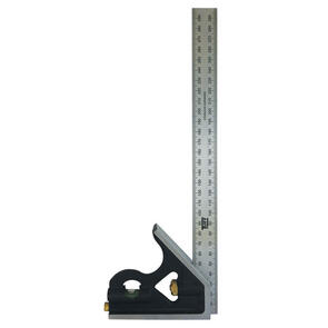 TUFF Heavy Duty Combination Square No.53 - Metric (THDCS53M)