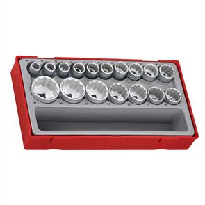 TENG Socket Set, 1/2" Drive 17pce TT1217