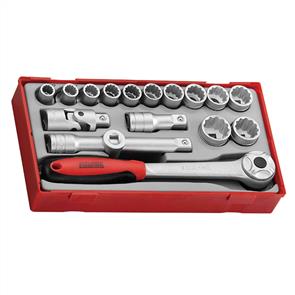 TENG Socket Set 1/2" Drive 17pce TT1218