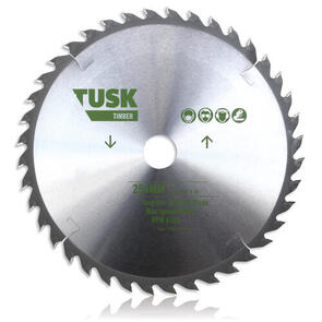 TUSK - TTBM 254 100T - TCT Blade / Timber (254x2.6/1.8 100T)