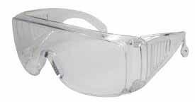 VISPEC Safety Glasses, Clear Lens E3000