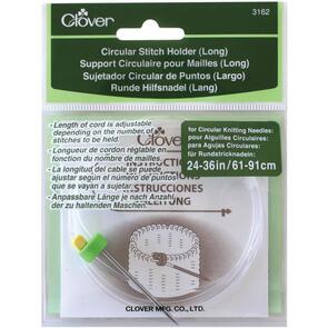 Clover Long Circular Stitch Holder - Sizes 24" To 36"
