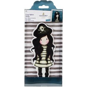 DoCrafts Santoro's Gorjuss Large Rubber Stamp - Piracy
