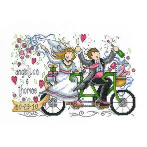 Imaginating Counted Cross Stitch Kit 8.75"X5.75" - Wedding Ride