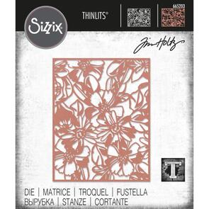 Sizzix Tim Holtz Thinlits Die - Flowery by