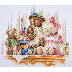 Vervaco Diamond Art Kit - Bear and Toys