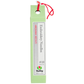 Tulip Embroidery Needles - #10 Sharp Tip