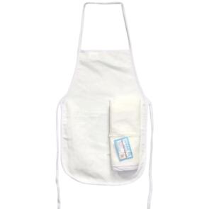 Wear'm Child Apron Value Pack 12"X19" 3/Pkg - White