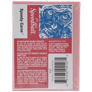 Speedball Speedy-Carve Block Bulk 3"X4"- Pink