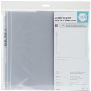 WRMK Post Bound Photo Sleeves 12"X12" 10/Pkg