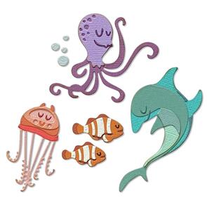 Sizzix Thinlits Dies By Tim Holtz 22/Pkg - Under the Sea #1