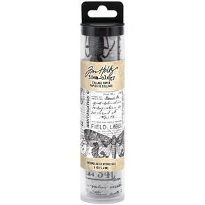 Idea-Ology Tim Holtz Collage Paper 6"X6yds - Entomology