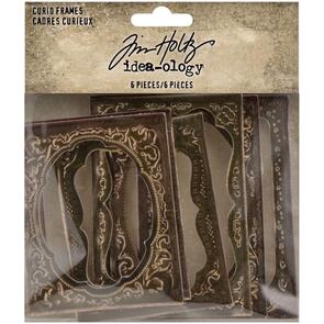 Idea-Ology Curio Frames 6/Pkg Tim Holtz