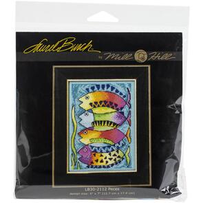 Mill Hill Laurel Burch Counted Cross Stitch Kit 5"X7"