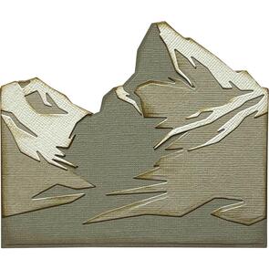 Sizzix Tim Holtz Die Set 6PK - Mountain Top