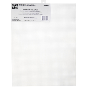 Zehrco-Giancola Plastic Canvas 7 Count 10.5"X13.5" 12/Pkg