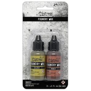 Ranger Ink Tim Holtz Distress Foundry Wax Kit - Gilded/Mined