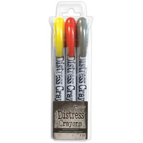 Ranger Ink Tim Holtz Distress Crayon Pearl Set - Halloween Set #3