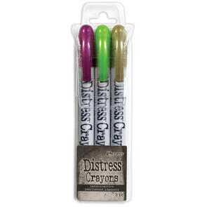 Ranger Ink Tim Holtz Distress Crayon Pearl Set - Halloween Set #4