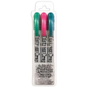 Ranger Ink Tim Holtz Distress Crayon Pearl Set - Holiday Set #4