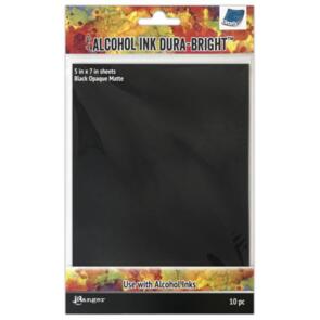 Ranger Ink Tim Holtz Alcohol Ink Dura-Bright 5"X7" 10/Pkg