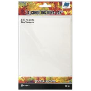 Ranger Ink Tim Holtz Alcohol Ink Dura-Lar 5"X7" 10/Pkg