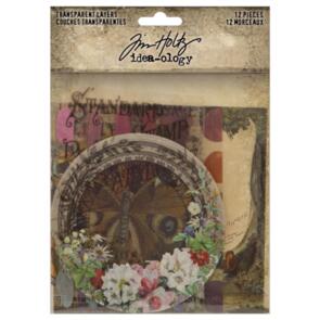 Idea-Ology Tim Holtz Transparent Layers 12/Pkg