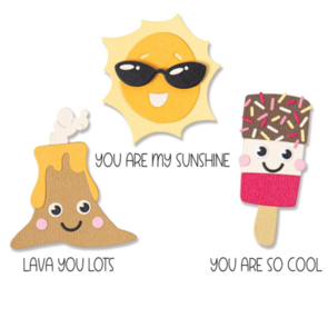 Sizzix Thinlits Die & Stamp Set By Pete Hughes - Crazy Characters #2