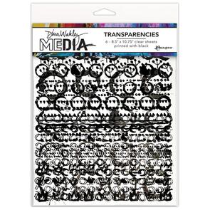 Ranger Ink Dina Wakley Media Transparencies - Pattern Play Set 2
