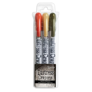 Ranger Ink Tim Holtz Distress Crayon Pearl Set - Halloween Set #5