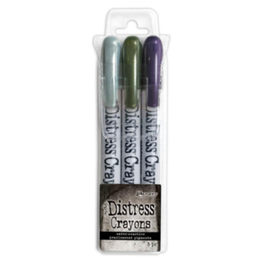 Ranger Ink Tim Holtz Distress Crayon Pearl Set - Halloween Set #6
