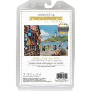 Dimensions Cross Stitch Kit - Gold Petites Dockside