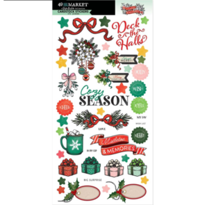 49 and Market 49 And Market Cardstock Stickers - Mistletoe And Memories
