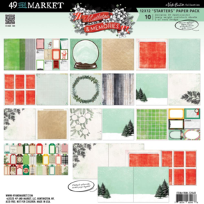 49 and Market Starters Collection Pack 12"X12" - Mistletoe And Memories