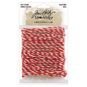 Idea-Ology Tim Holtz Jute String  Christmas